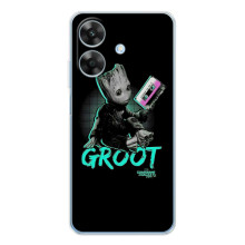 Чехол Супергерои Марвел на Ноте 60х (Groot)
