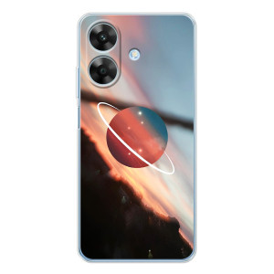 Чехол (ТПУ) с планетами на Realme Note 60x – Сатурн