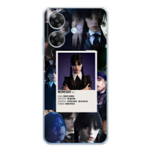 Чохли Венсдей на Realme Note 60x Уенсдей (AlphaPrint) (колаж Венздей)