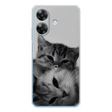 Чохол з малюнком кіт на Realme Note 60x (Пара котів)