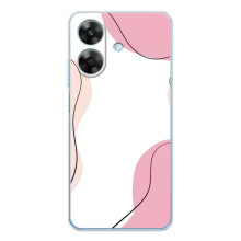 Чехол цветочный дизайн для Realme Note 60x – Розовый фон
