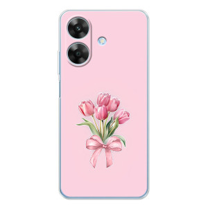 Чохол з розовим принтом для Realme Note 60x