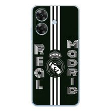 ФК Реал Мадрид чехлы для Realme Note 60x (AlphaPrint) (черно белый Реал)