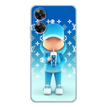 Крутые Чехлы Луи Виттон для Realme Note 60x (AlphaPrint) (Парень LV)