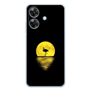 Літній Чохол на Realme Note 60x – Жовтий Захід сонця