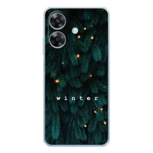 Новорічні, Святкові Чохли для Realme Note 60x - 2024 год (Winter)