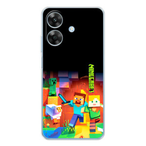 Чохли для Realme Note 60x (Персонажі МайнКрафт) – Герой Майнкрафт