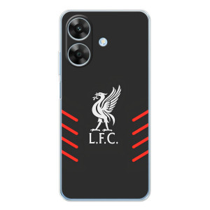 Силиконовые Чехлы принт Футбол на Realme Note 60x – Эмблема Liverpool