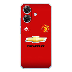 Силиконовые Чехлы принт Футбол на Realme Note 60x – Man United