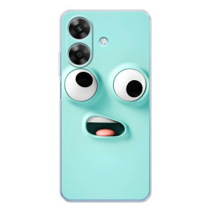 Чохли (ТПУ) (смішні стікери) для Realme Note 60x – мордочка