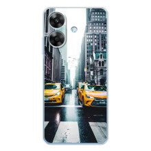 Силиконовый бампер (Работники) на Realme Note 60x – Такси