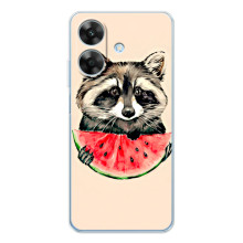 Силиконовый Чехол с Енотами на Realme Note 60x (Енот)