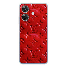 Текстурный Чехол Louis Vuitton для Ноте 60х (Красный ЛВ)