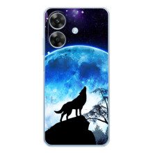Захисні чохли для Ноут 60х (AlphaPrint) (ХІТ продаж) ВОВК (Вовк на місяць)
