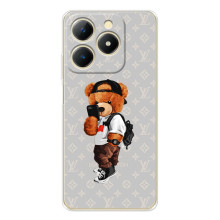 Бренднові Чохли для RealMe Note 70 - (PREMIUMPrint) (Ведмедик Луі)