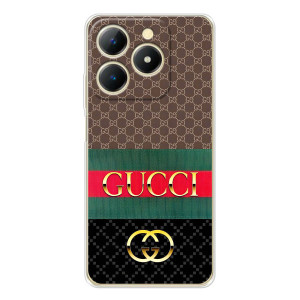 Чехлы Бренд GUCCI для RealMe Note 70 – Стиль GUCCI