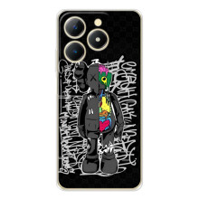 Чохли для RealMe Note 70 - Bearbrick Louis Vuitton (PREMIUMPrint) (Стиль Bearbrick)