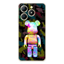 Чохли для RealMe Note 70 - Bearbrick Louis Vuitton (PREMIUMPrint) (Яскравий Bearbrick)