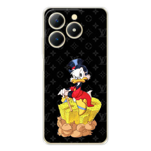 Чехли для RealMe Note 70 - Скрудж МакДак Louis Vuitton (PREMIUMPrint)