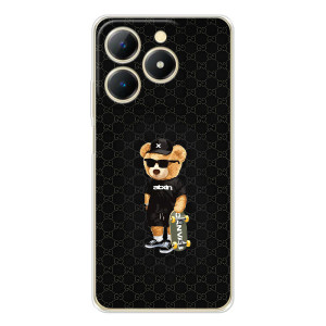 Чехлы Мишка Тедди для Реалми Ноты 70 – GUCCI Teddy