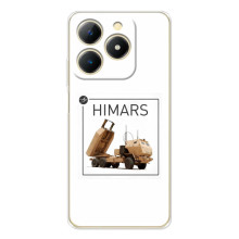 Чехлы на военную тематику для RealMe Note 70 (HIMARS)