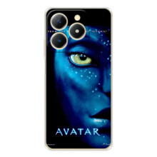 Чехлы с фильма АВАТАР для RealMe Note 70 (AlphaPrint) (глаз Аватара)