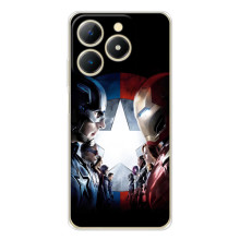 Чехлы с героями Марвел RealMe Note 70 (VPrint) (Марвел стайл)
