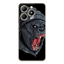 Чехлы с Горилой на Реалми Ноты 70 – Злая Обезьяна