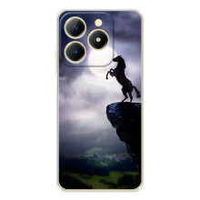 Чехлы с изображением разных животных для RealMe Note 70 (Лошадь)