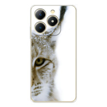 Чехлы с картинками животных RealMe Note 70 (Рысь)
