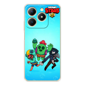 Чехлы Brawl Stars для RealMe Note 70 (AlphaPrint)