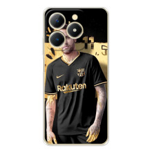 Силиконовый Чехол RealMe Note 70 – Gold Neymar