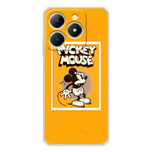 Чехлы с принтом Микки Маус на RealMe Note 70 (Испуганный Микки)