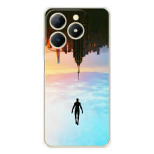 Чехол с человеком пауком для RealMe Note 70 - (AlphaPrint)