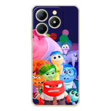 Чехол Головоломка для RealMe Note 70 - (AlphaPrint) (Герои головоломки)