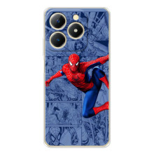Силиконовый Чехол для RealMe Note 70 (Человек Паук)