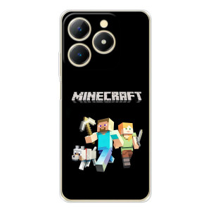 Чохол Майнкрафт на RealMe Note 70 (AlphaPrint) Minecraft