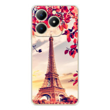 Чехол Эйфелева Башня для RealMe Note 70 - (AlphaPrint) (Эйфелева Башня)