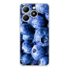 Чехол с изображением  вкусной еды для RealMe Note 70 – Голубика