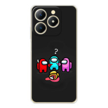 Чехол Амонг Ас для RealMe Note 70 (AlphaPrint) (Импостер)