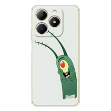 Чехол с картинкой "Одноглазый Планктон" на RealMe Note 70 (Милый Планктон)