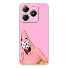 Чехол с картинкой Патрик на RealMe Note 70 (Патрик)