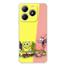 Чехол с картинкой Патрик на RealMe Note 70 (Звонок)