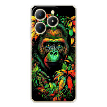 Чехол с Обезьянами RealMe Note 70 - (AlphaPrint)