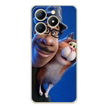 Чехол с принтом Душа на RealMe Note 70 – Джо и кот