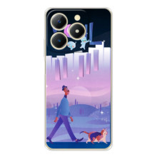 Чехол с принтом Душа на RealMe Note 70