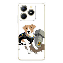 Чехол с принтом Собаки Патрон для RealMe Note 70 – Пёс Патрон с ракетой