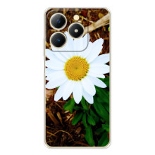 Чехол с ромашками на RealMe Note 70