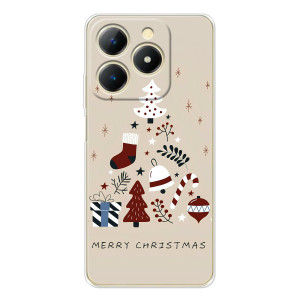 Чехол Санта Клаус для RealMe Note 70 – Merry Christmas
