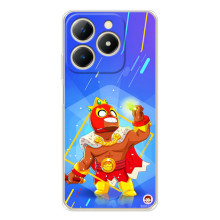 Чехол (ТПУ) с героями Бравл Старс на RealMe Note 70 (Эль Примо)